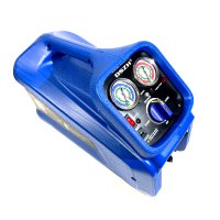 Klimaanlage Kältemittel Werkzeugsatz Monteurhilfe 2 Wege Manometer  Vakuumpumpe Werkzeug Set für Kfz